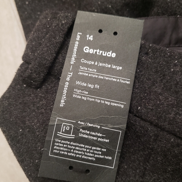 NWT Frank & Oak Gertrude Wide Leg  Pants - Picture 11 of 11